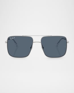Ray-Ban Men's RB3746 Rectangular Sunglasses | Neiman Marcus