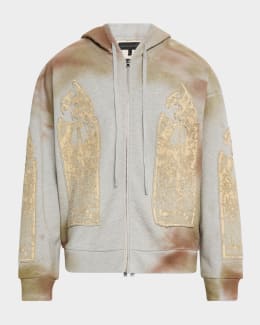 WHO DECIDES WAR Men's Ignatius Graphic Hoodie | Neiman Marcus