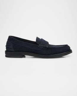 Tory Burch Sporty Suede Slip-On Loafers | Neiman Marcus display picture 3