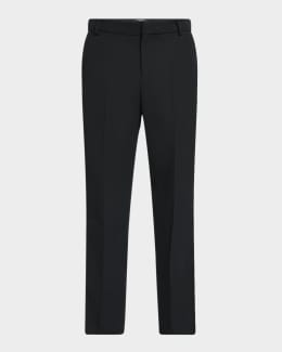 Saint Laurent Men's Fluid Silk Trousers | Neiman Marcus