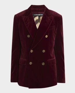 Dolce&Gabbana Men's DG Monogram Jacquard Tuxedo Jacket