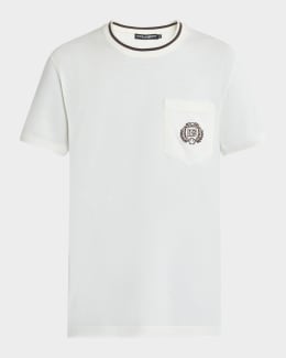【Dolce&Gabbana】 ”Italian holiday ”Tシャツ（ホワイト） Dolce&Gabbana Men's Italian Holiday Graphic T-Shirt | Neiman