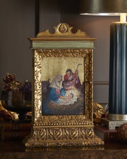 The Virgin Mary Print with Italian Frame