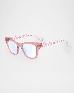 Tory Burch TY7215U Cat-Eye Sunglasses | Neiman Marcus display picture 1