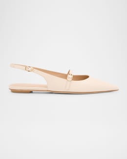 Maven Suede Buckle Mary Jane Ballerina Flats