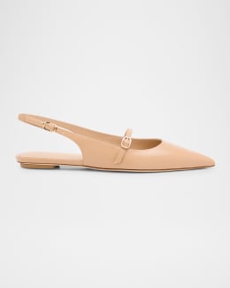 Maven Suede Buckle Mary Jane Ballerina Flats
