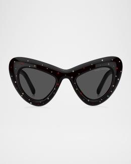 Marc Jacobs Marc 829S Metal Square Sunglasses | Neiman Marcus display picture 1