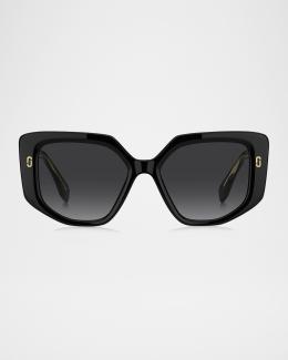 Marc Jacobs Studded Acetate Sunglasses | Neiman Marcus display picture 2