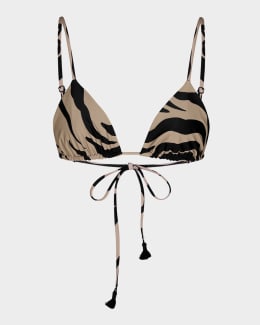 TOM FORD◆ バックル ディテール トライアングル ビキニ TRIANGLE BIKINI WITH BUCKLE DETAIL AND TOM FORD METAL PLAQUE