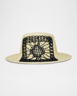 【関税込み】Isabel Marant ベージュ ラフィア Tulum ハット Isabel Marant Tulum Shell Raffia Bucket Hat | Neiman Marcus