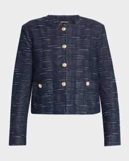 moussy MONOGRAM DENIM ジャケット 90s Allover Monogram Denim Trucker Jacket | Calvin Klein