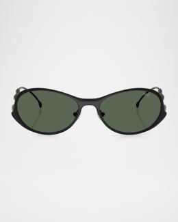 Diesel Men's DL1002 Rectangular Sunglasses | Neiman Marcus