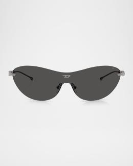 Diesel Men's DL3001 Oval Sunglasses | Neiman Marcus