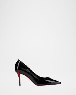 エレガントな【ルブタン】Minny Maxi クリスタル パンプス 25SS Christian Louboutin Minny Maxi Crystal Red Sole Pumps