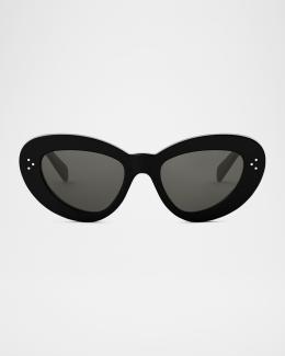 CELINE 3 Dots Cat-Eye Sunglasses | Neiman Marcus