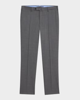 Theory Men's Mayer Pants in Stretch Wool | Neiman Marcus