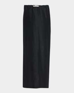 スカート THE ROW Zaira cotton skirt Zaira Skirt Beige in Cotton – The Row
