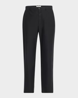 パンツ [The Row] Miros Pant in Viscose Miros Pant Black in Viscose – The Row