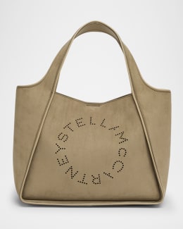 ショルダーバッグ・ポシェット Stella Mccartney Logo Small Hobo Eco Crochet Raffia Stella McCartney Small Logo Crochet Raffia Hobo Bag | Neiman