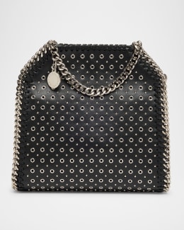 『STELLA MCCARTNEY』タイニー Falabella ルレックス クロシェ Stella McCartney Falabella Tiny Crochet Chain Crossbody Bag
