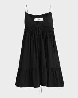 ワンピース Alaia Sculpt Denim Sleeveless Dress ALAIA Sleeveless Denim Wrap Dress | Neiman Marcus