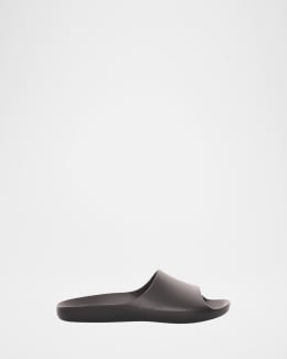 THE ROW Sara Elastic Thong Slide Sandals | Neiman Marcus
