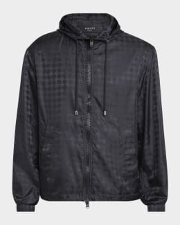 ジャケット・アウター BOTTEGA VENETA Bonded Wool Zip Up Jacket Bottega Veneta Men's Fine Wool-Blend Jacket | Neiman Marcus