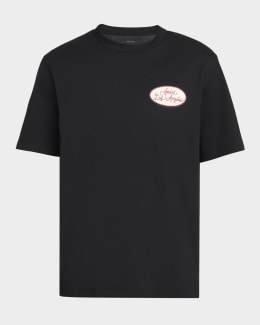 Amiri Men's Bleach Bandana Patch T-Shirt | Neiman Marcus