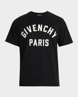 Givenchy Men's Classic Fit Logotype T-Shirt | Neiman Marcus