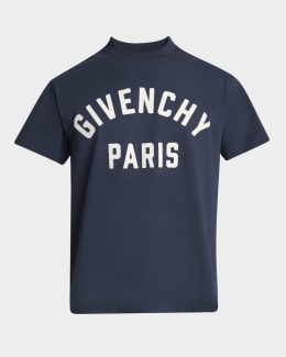 Givenchy Men's Givenchy Stamp T-Shirt | Neiman Marcus