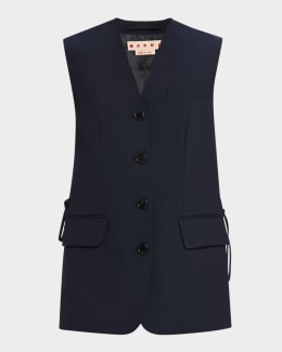 【関税＆送料込み】Bottega Veneta Single-Breasted Vest Bottega Veneta Waistcoats and gilets for Men | Online Sale