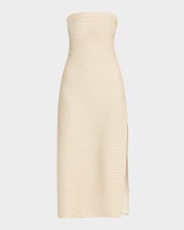 high neck halter cocktail dress A Night Out Red Satin Halter Neck Maxi Dress main image 0