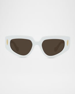 Miu Miu MU A57S Metal Square Sunglasses | Neiman Marcus