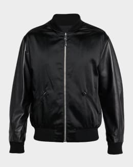 Givenchy ショートジャケット ブラック FW24/25 Bomber Varsity Cropped Women's Givenchy Jacket