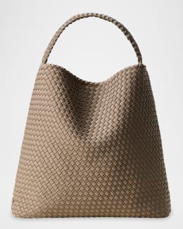 NAGHEDI Gigi Small Woven Clutch Bag | Neiman Marcus