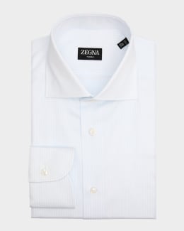 alfani dress shirts for men Men's Formal Solid Shirt - Blue Designed with a roomy spread collar and moisture ZEGNA - White Trofeo Cotton