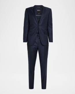 ZEGNA Men's 15milmil15 Micro-Check Wool Suit | Neiman Marcus