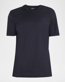 Tシャツ・カットソー ERMENEGILDO ZEGNA Men T Shirts E7360A5B760K09 Black T-shirt ZEGNA Men Tg. 54 IT E7360A5B760 K09F BLACK | eBay