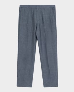 Bugatchi Men's Pintuck Knit Jogger Pants | Neiman Marcus