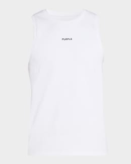 Tシャツ・カットソー PRADA Sand Cotton Tank Top Stretch cotton shirt | Prada | OTTODISANPIETRO