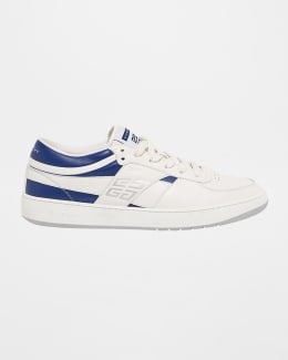 Givenchy Men's G Move Leather Low-Top Sneakers | Neiman Marcus