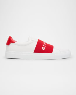 【関税＆送料込み】Givenchy G Move Low Top Leather Sneakers Givenchy Men's G Move Low-Top Cotton Sneakers | Neiman Marcus