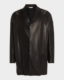 Fear of God Men's Eternal Nylon-Wool Car Coat | Neiman Marcus