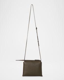 THE ROW To Go Small Crossbody Bag in Napa Leather | Neiman