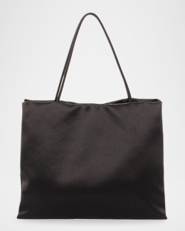 Chloe Logo Charms Tote Bag in Shiny Leather | Neiman Marcus