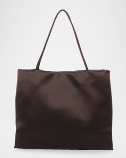 THE ROW Imogen Mini Tote Bag in Brass Mesh | Neiman Marcus