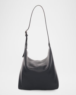 THE ROW Half Moon Shoulder Bag in Smooth Calfskin | Neiman