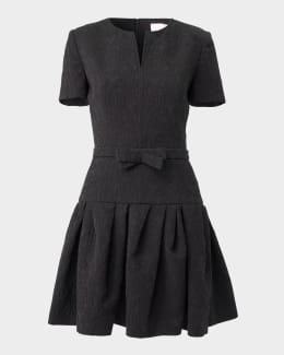 Stella McCartney Miracle Colorblock Mini Dress | Neiman Marcus