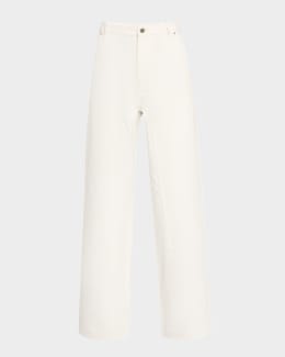 Marc Jacobs Runway Charm Straight-Leg Jeans | Neiman Marcus