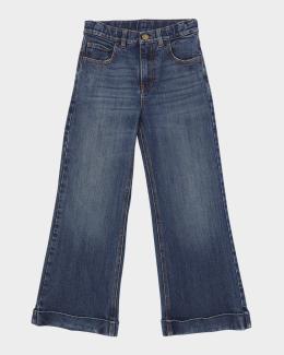 DL1961 Girl's Claire High-Rise Bootcut Jeans, Size 7-16 | Neiman